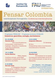 Programm Pensar Colombia WS 22/23